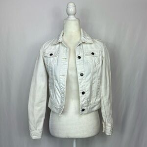 So Denim‎ Jacket Womens Cream Size Small